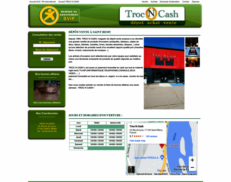 Troc-n-cash.dvif.fr thumbnail