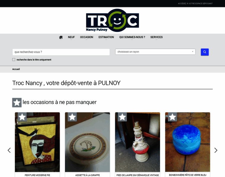 Troc-nancy.com thumbnail