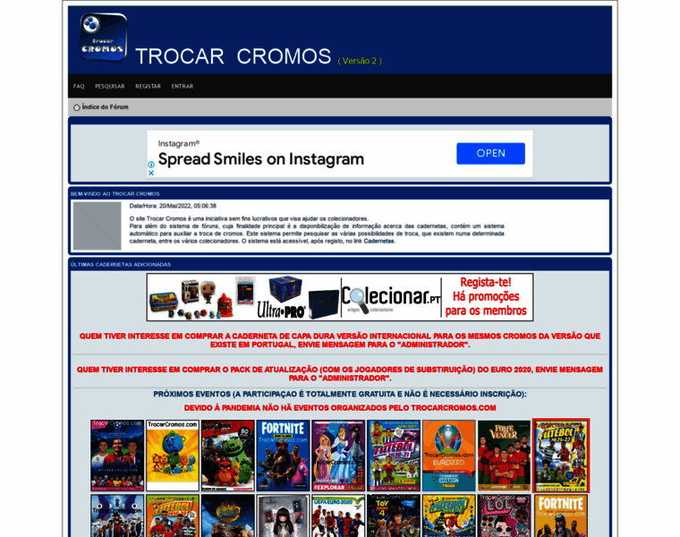 Trocarcromos.com thumbnail