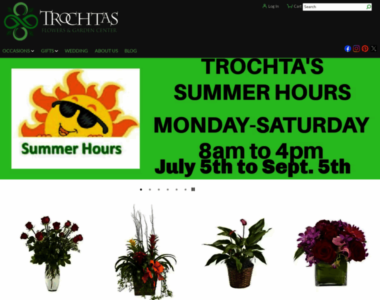 Trochtasflowers.com thumbnail