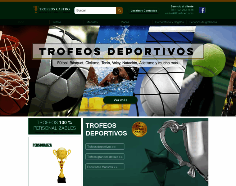 Trofeoscastro.com.ec thumbnail