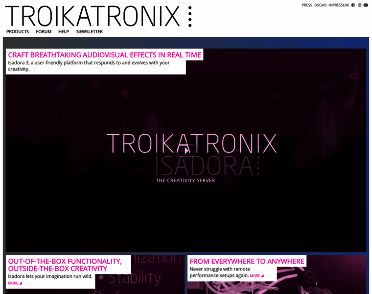 Troikatronix.com thumbnail