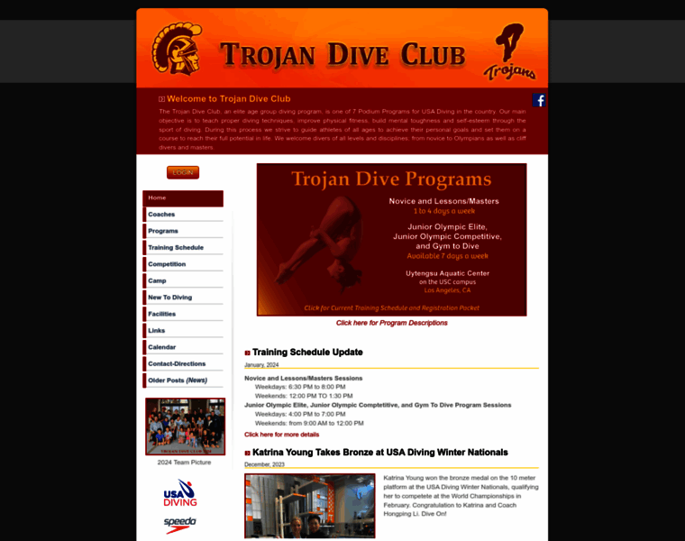 Trojandiveclub.org thumbnail