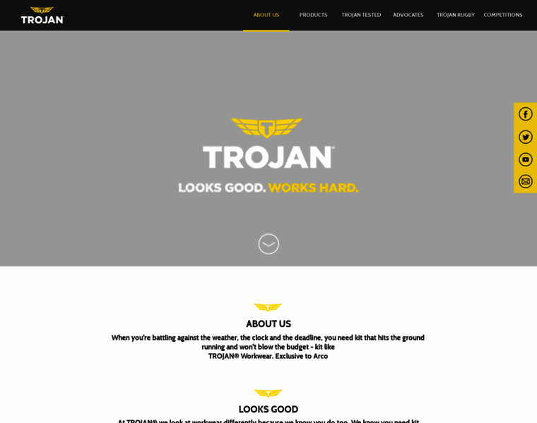 Trojanworkwear.co.uk thumbnail