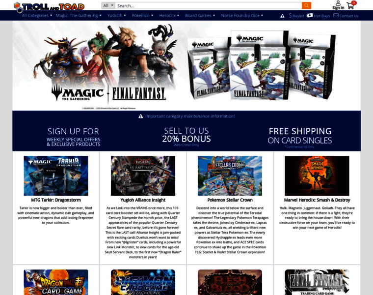 Trollandtoad.com thumbnail Trollandtoad.com thumbnail