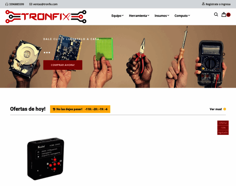 Tronfix.com thumbnail