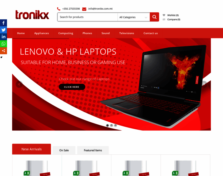 Tronikx.com.mt thumbnail