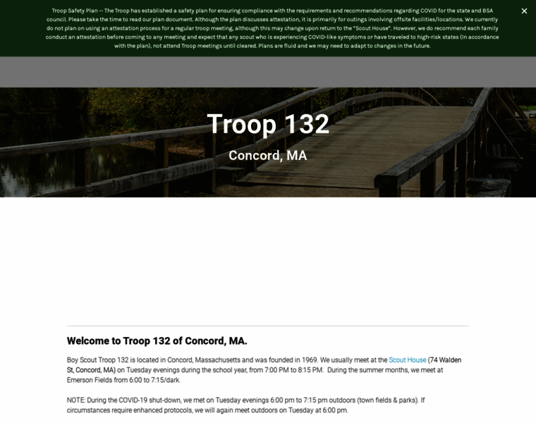 Troop132.com thumbnail