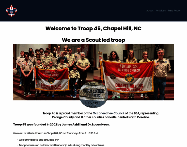 Troop45chapelhill.org thumbnail Troop45chapelhill.org thumbnail
