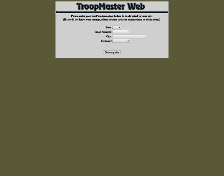 Troopmasterweb4.com thumbnail
