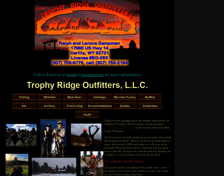 Trophyridgeoutfitters.com thumbnail