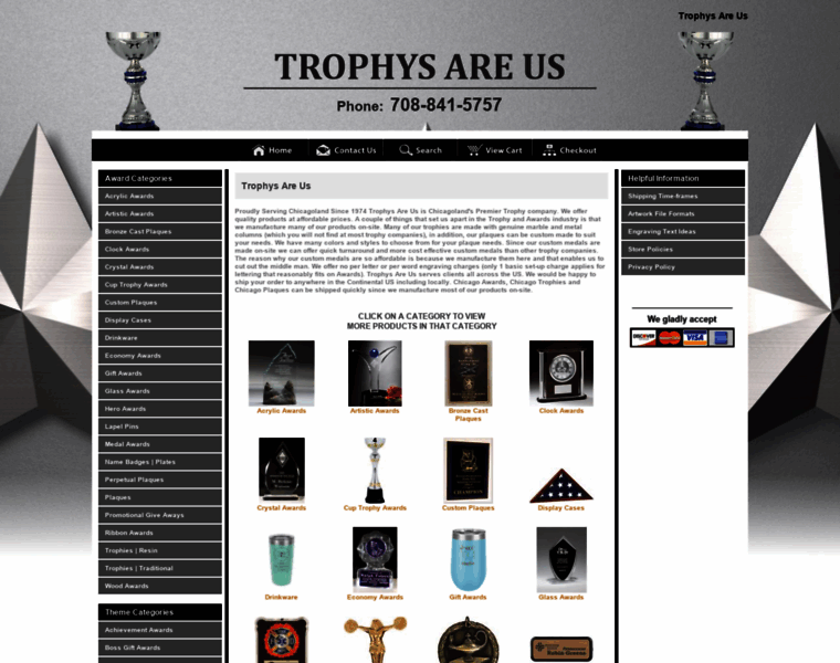 Trophysareus.com thumbnail