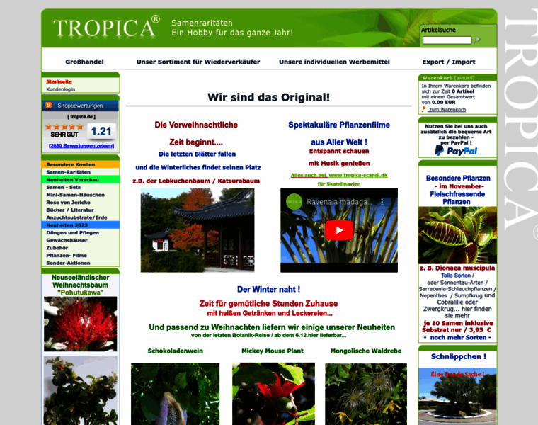 Tropica.de thumbnail