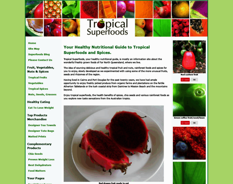Tropical-superfoods.com thumbnail