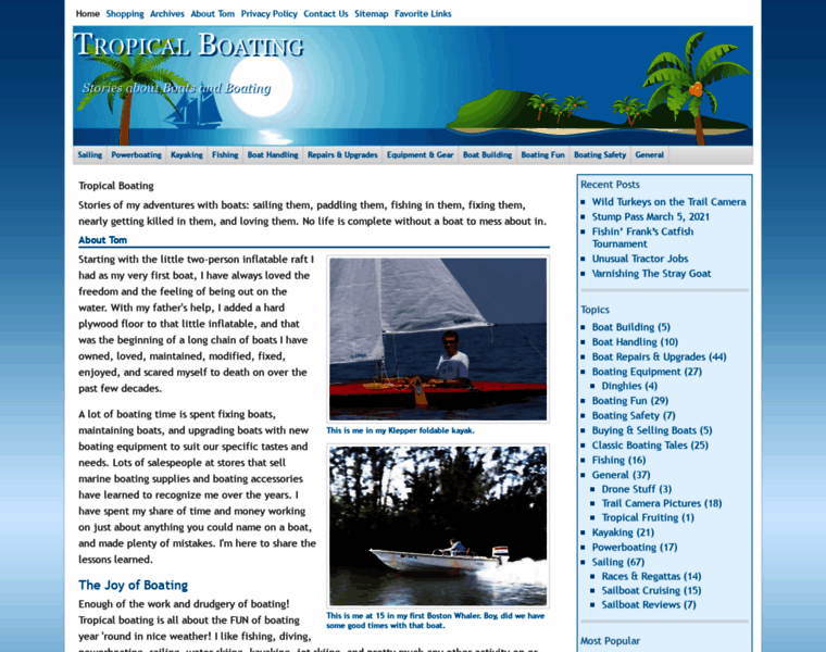 Tropicalboating.com thumbnail