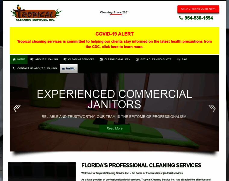 Tropicalcleaning.com thumbnail
