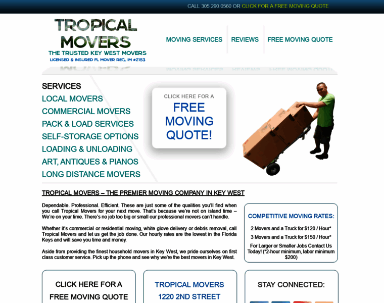 Tropicalmovers.com thumbnail