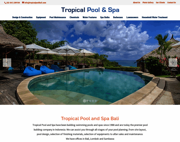 Tropicalpoolbali.com thumbnail