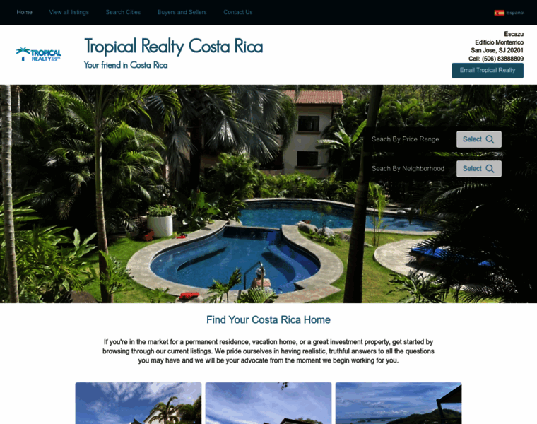 Tropicalrealtycostarica.com thumbnail