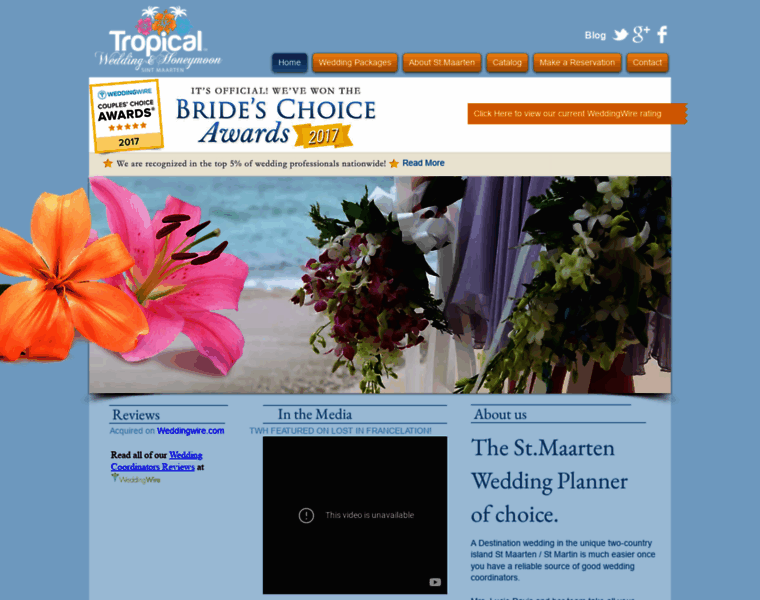 Tropicalweddingsxm.com thumbnail