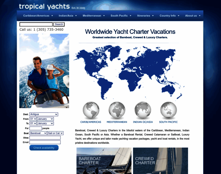 Tropicalyachts.com thumbnail