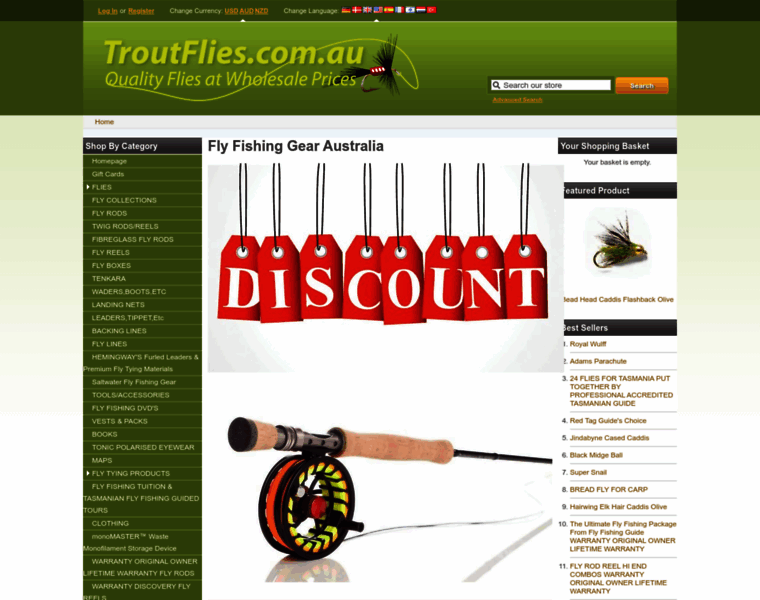 Troutflies.com.au thumbnail
