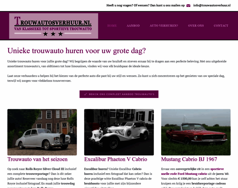 Trouwautosverhuur.nl thumbnail