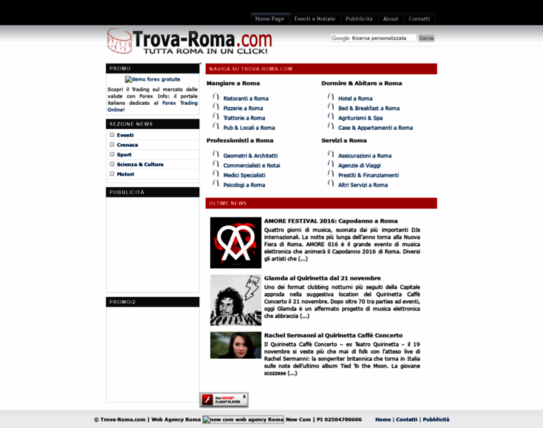 Trova-roma.com thumbnail