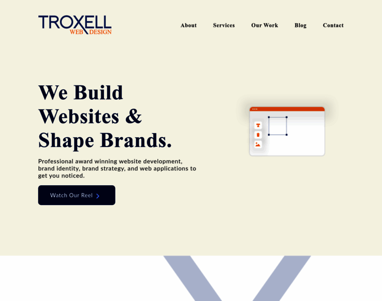 Troxellwebdesign.com thumbnail