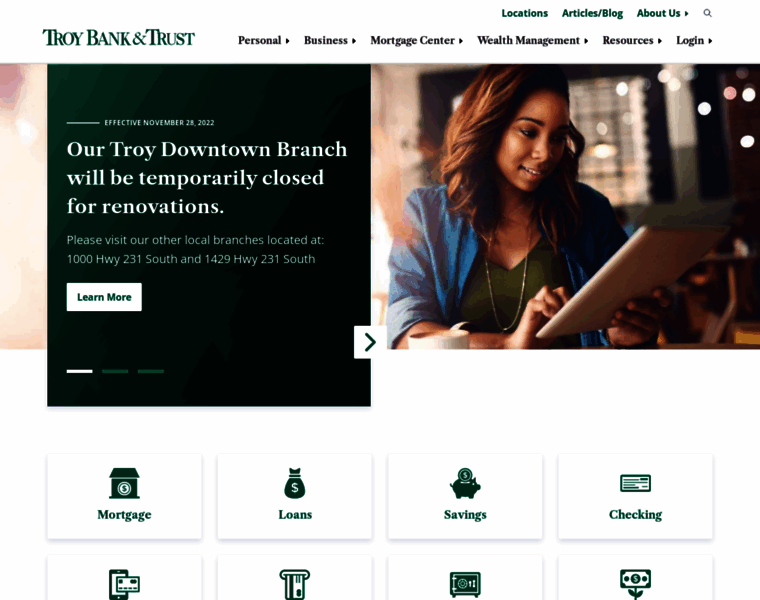 Troybankandtrust.com thumbnail