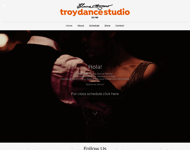 Troydancestudio.com thumbnail