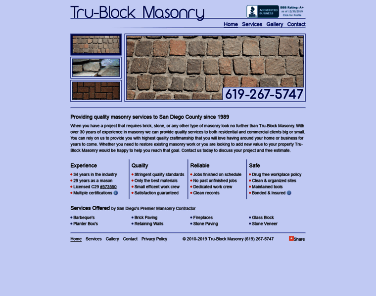 Tru-blockmasonry.com thumbnail