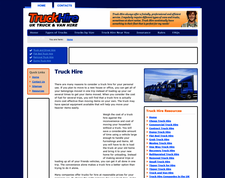 Truck-hire.org.uk thumbnail