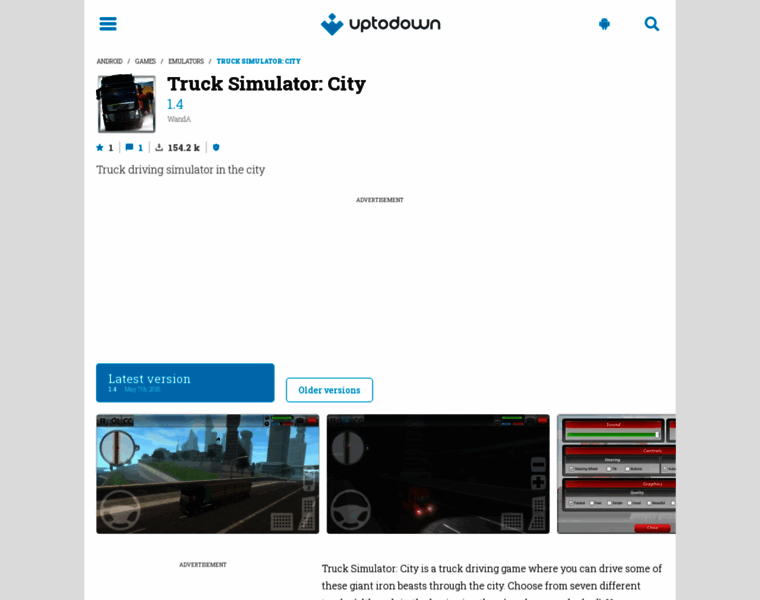 Truck-simulator-city.en.uptodown.com thumbnail