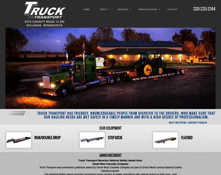 Truck-transport.com thumbnail