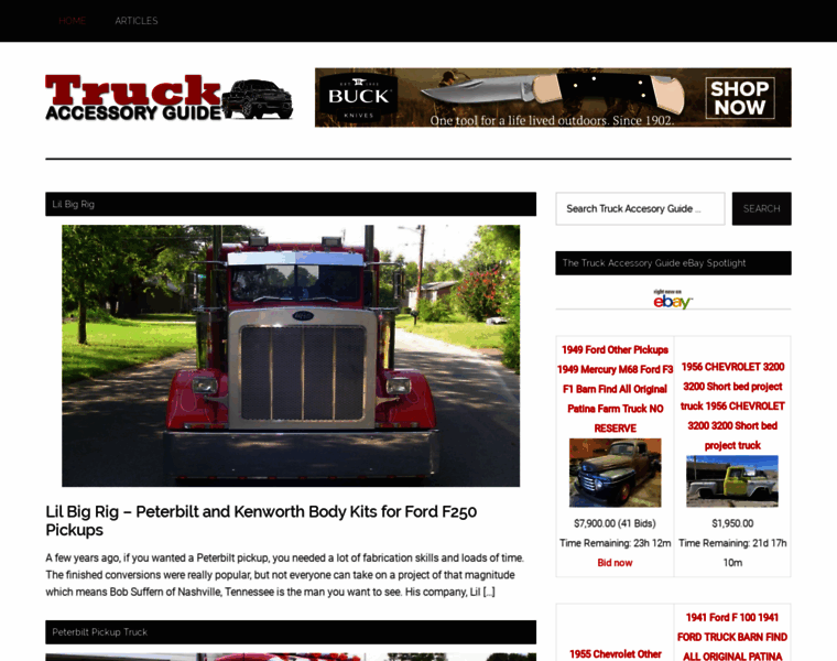 Truckaccessoryguide.com thumbnail