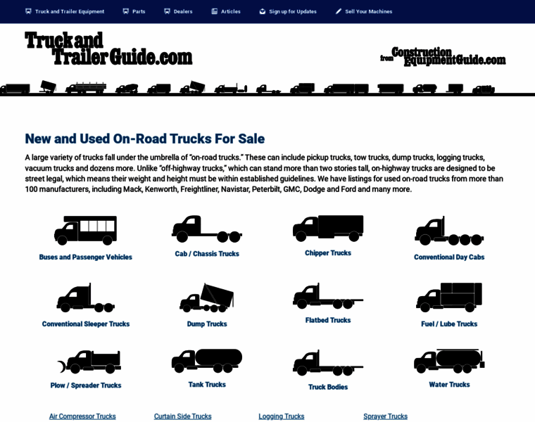 Truckandtrailerguide.com thumbnail