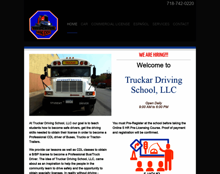Truckardrivingschool.com thumbnail
