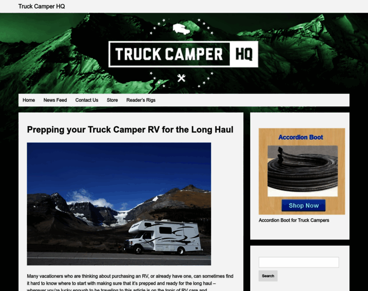Truckcamperhq.com thumbnail