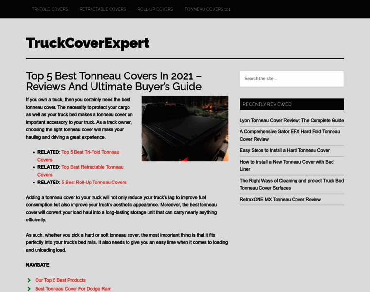 Truckcoverexpert.com thumbnail