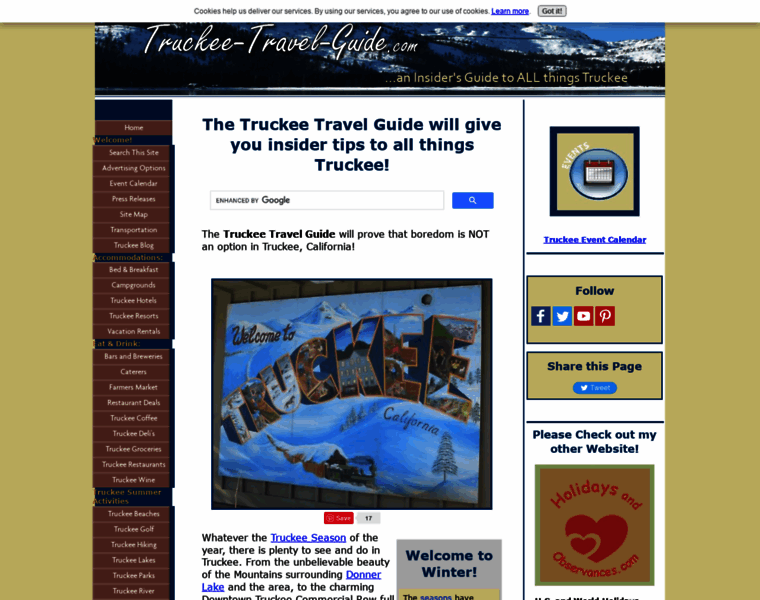 Truckee-travel-guide.com thumbnail