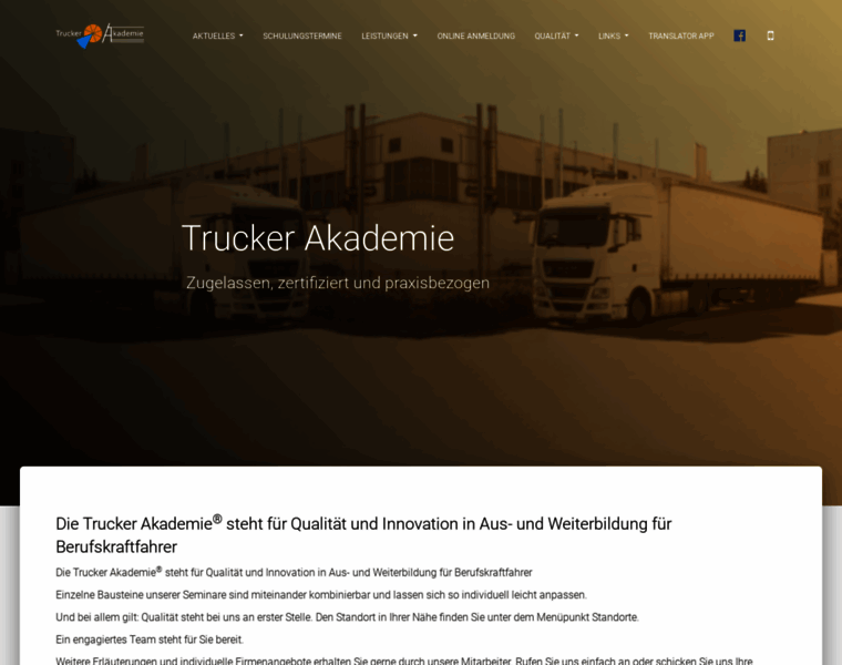 Trucker-akademie.de thumbnail