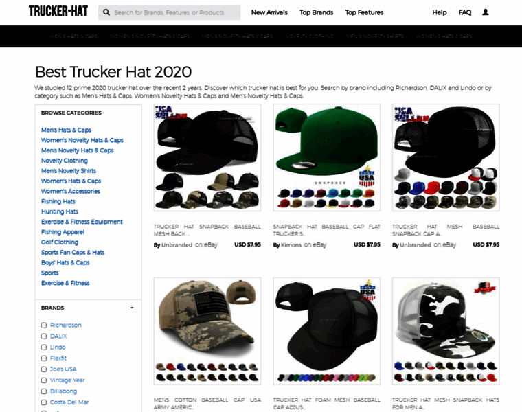 Trucker-hat.org thumbnail