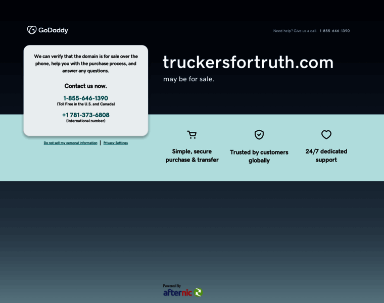 Truckersfortruth.com thumbnail