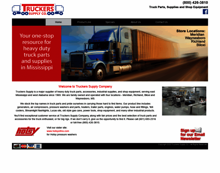 Truckerssupply.co thumbnail