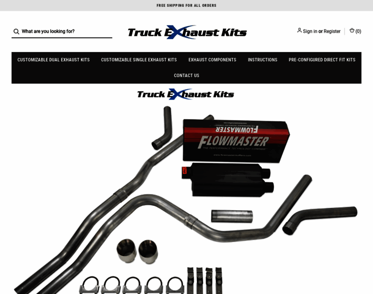 Truckexhaustkits.com thumbnail