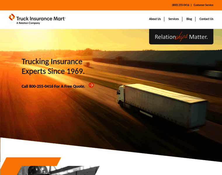 Truckinsurancemart.com thumbnail