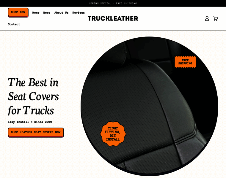 Truckleather.com thumbnail