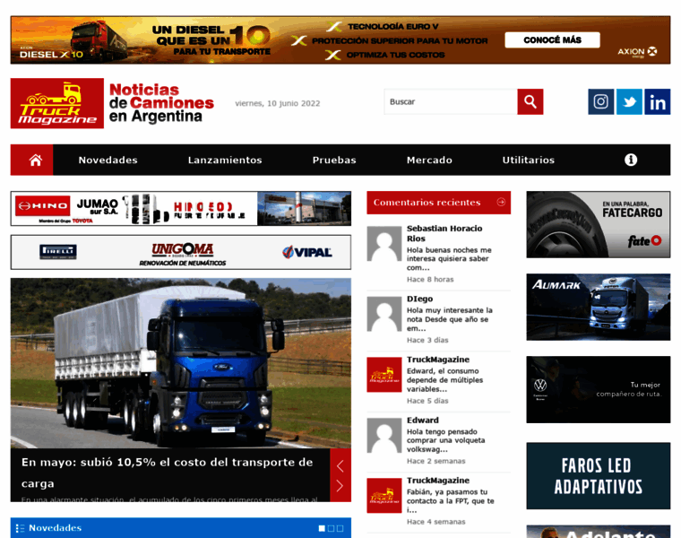 Truckmagazine.com.ar thumbnail