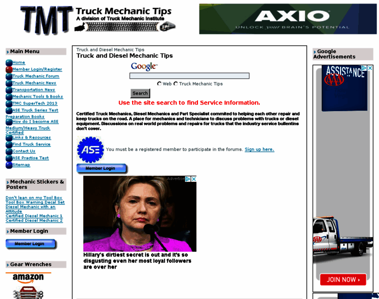 Truckmechanictips.com thumbnail
